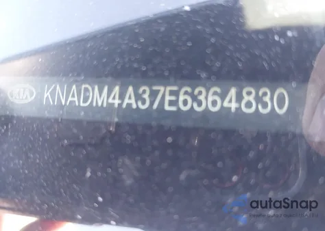 2014 Kia Rio Lx z USA, uszkodzony, nr VIN KNADM4A37E6364830